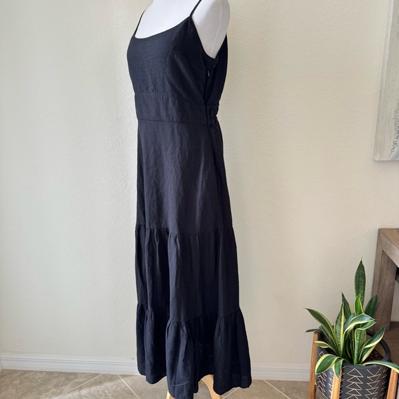 Joie Linen Blend Tiered Maxi Dress - Picture 3 of 14
